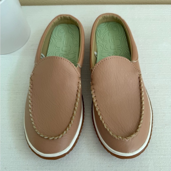 New JBU Torino Mule Tan Faux Leather Slip-On Mules - Picture 2 of 11